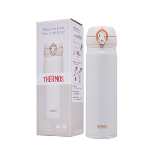 THERMOS 膳魔师 JNL-502+JNL-503 保温杯 500ml*2 白色+淡紫色