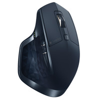 logitech 罗技 MX Master 2.4G蓝牙 优联 双模无线鼠标 1600DPI 睿智蓝