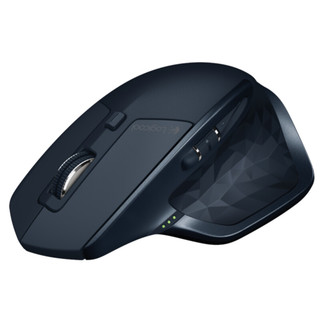 logitech 罗技 MX Master 2.4G蓝牙 优联 双模无线鼠标 1600DPI 睿智蓝