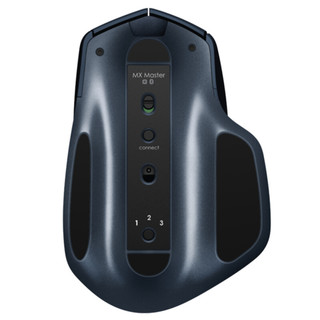 logitech 罗技 MX Master 2.4G蓝牙 优联 双模无线鼠标 1600DPI 睿智蓝