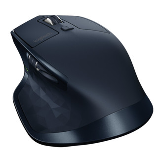 logitech 罗技 MX Master 2.4G蓝牙 优联 双模无线鼠标 1600DPI 睿智蓝