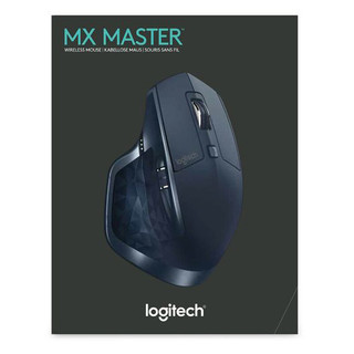 logitech 罗技 MX Master 2.4G蓝牙 优联 双模无线鼠标 1600DPI