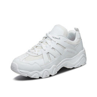 SKECHERS 斯凯奇 D'lites 2.0 女子休闲运动鞋 66666204/WHT 白色 35