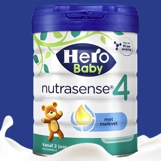 Hero Baby nutrasense系列 白金版儿童奶粉 荷兰版 4段 700g*2罐