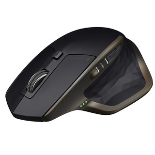 logitech 罗技 MX Master 2.4G蓝牙 优联 双模无线鼠标 1600DPI 儒雅黑