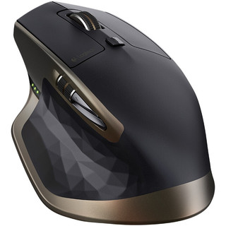 logitech 罗技 MX Master 2.4G蓝牙 优联 双模无线鼠标 1600DPI 儒雅黑