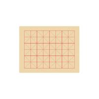 六品堂 shyp042 书法用纸 米字格毛边纸 6*12格 100张