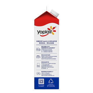 yoplait 优诺 全脂牛乳 950ml