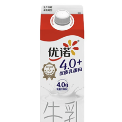 yoplait 优诺 全脂牛乳 950ml