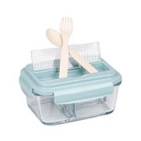 DAS TR 创得 分隔保鲜盒 1.05L 北欧蓝