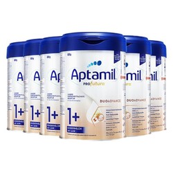 Aptamil 爱他美 白金版 婴儿奶粉1+段6罐800g（含税）