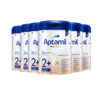 Aptamil 爱他美 欧洲进口德国白金德文版HMO婴儿配方奶粉 2+段白金*6 800g