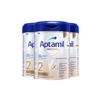 Aptamil 爱他美 6罐装 | Aptamil 德国爱他美 白金版进口婴幼儿2段奶粉 (6-12个月)800g