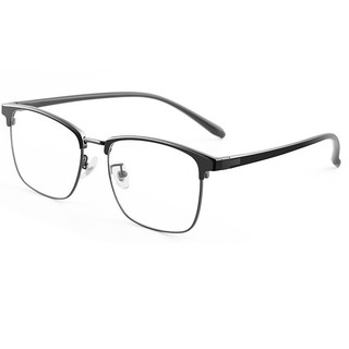 HD 汇鼎 98180 黑色金属眼镜框+1.74折射率 非球面镜片