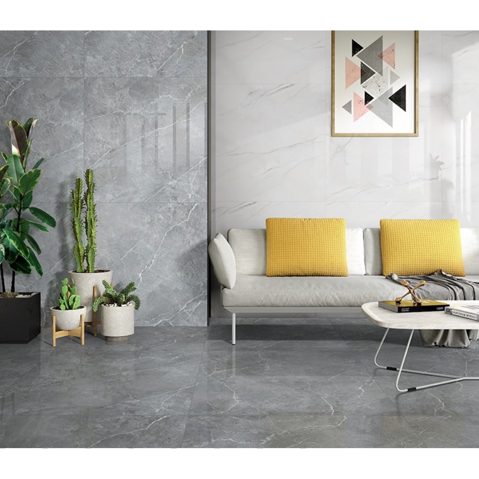 dongpeng 东鹏 瓷砖  灰色地板砖 800x800现代简约客厅佛山磁砖防滑