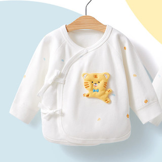 十月结晶 萌虎系列 WPFSH1665-1 婴儿系带半背衣 小老虎 52码
