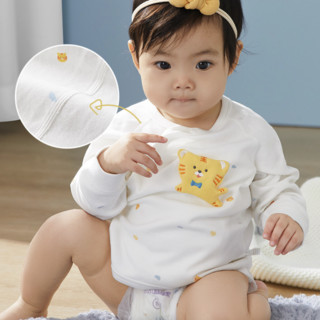 十月结晶 萌虎系列 WPFSH1665-1 婴儿系带半背衣 小老虎 59码