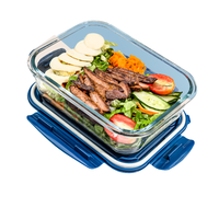 前力 保鲜盒 1.07L 星海蓝