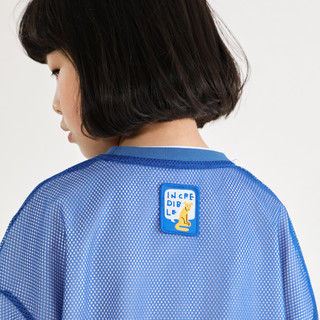 TYAKASHA 塔卡沙 K22CSXZ0010 儿童卫衣 蓝色 110cm