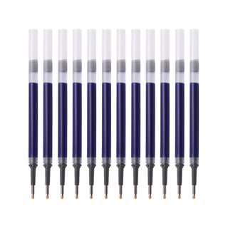 Pentel 派通 BLP75笔芯耐水速干中性笔芯LRP5蓝色替芯0.5mm 12支装