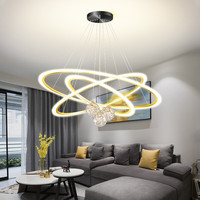 Genersir 创适 满天星系列 吊灯套装 三室两厅套餐1 金色