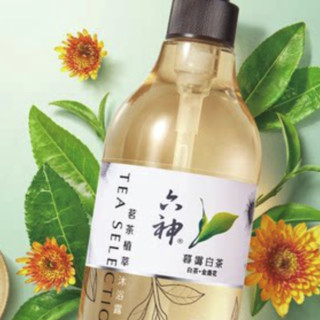 六神 茗茶植萃沐浴露 暮蔼白茶 475ml