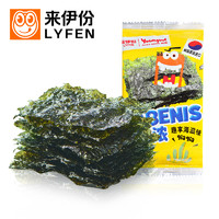 YAMI 亚米 来伊份  海滋浓传统风味海苔15g/条