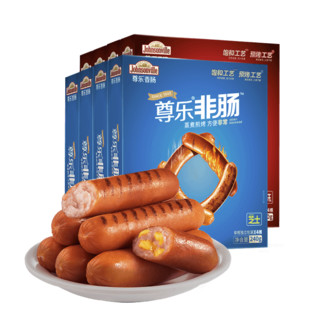 Johnsonville 尊乐 非肠组合装 2口味 240g*8盒（原味240g*4盒+芝士240g*4盒）