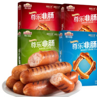 Johnsonville 尊乐 非肠组合装 3口味 240g*4盒（原味240g*2盒+芝士240g+鲜辣240g）