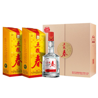 五粮浓香 五粮春 35%vol 浓香型白酒 500ml*2瓶 礼盒装