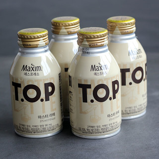 Maxim 麦馨 TOP 拿铁咖啡 275ml*4瓶