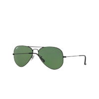 Ray-Ban 雷朋 Aviator飞行员系列 男女款太阳镜 0RB3025 L2823 黑框绿片 62mm