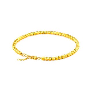 LUKFOOK JEWELLERY 六福珠宝 L19TBGB0001 菱形足金手链 16.5cm 6.66g