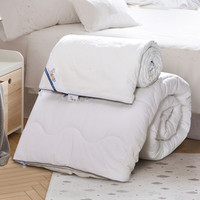 FUANNA 富安娜 蚕丝二合一被 白色 203*229cm