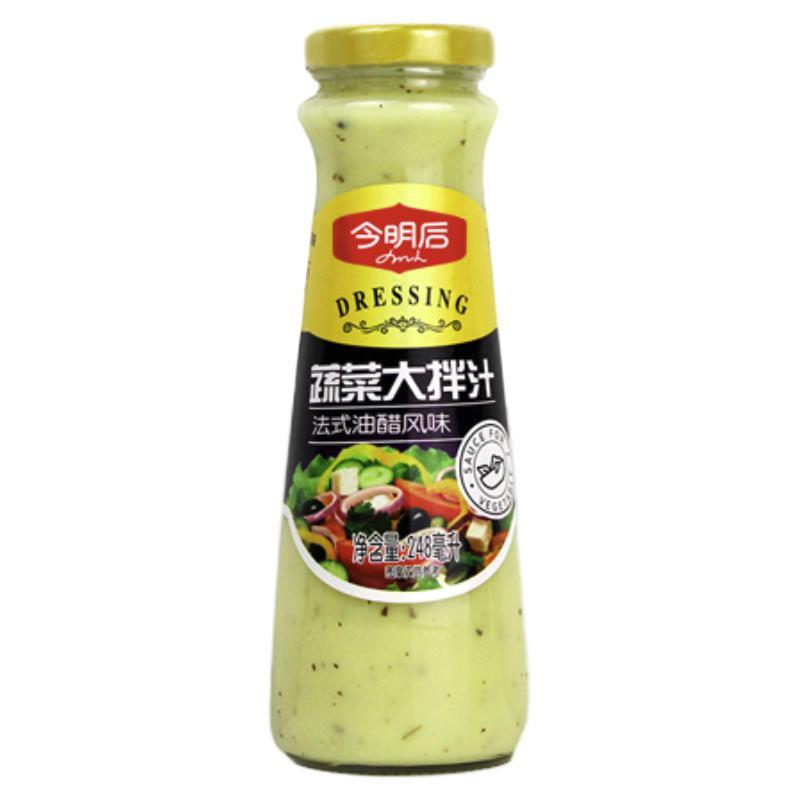 NEW SUN 今明后 蔬菜大拌汁 法式油醋口味 248ml