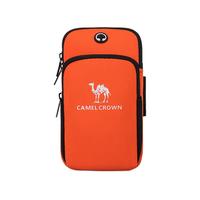 CAMEL 骆驼 中性运动臂包 8W3AMT004 橘色