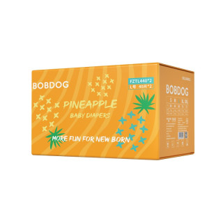 BoBDoG 巴布豆 菠萝系列 纸尿裤 L40片*2包