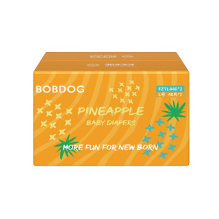 BoBDoG 巴布豆 菠萝系列 纸尿裤 L40片*2包