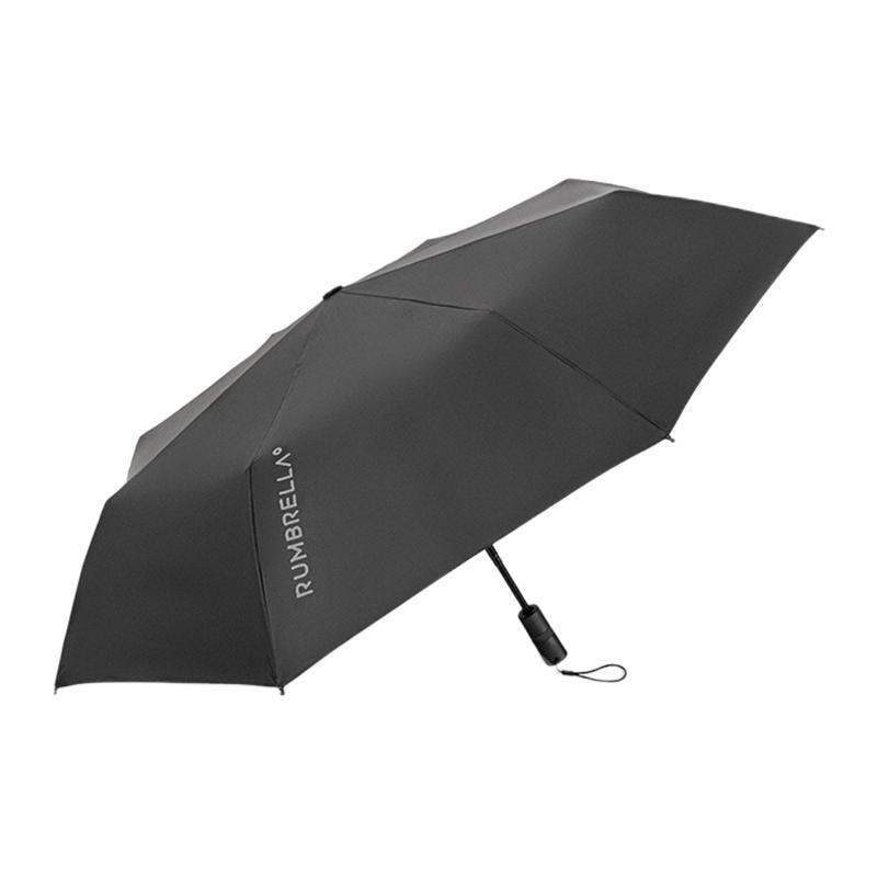 rumbrella 日全时 8骨三折晴雨伞 曜石黑