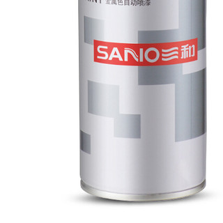 SANVO 三和 金属色自动喷漆 闪光银
