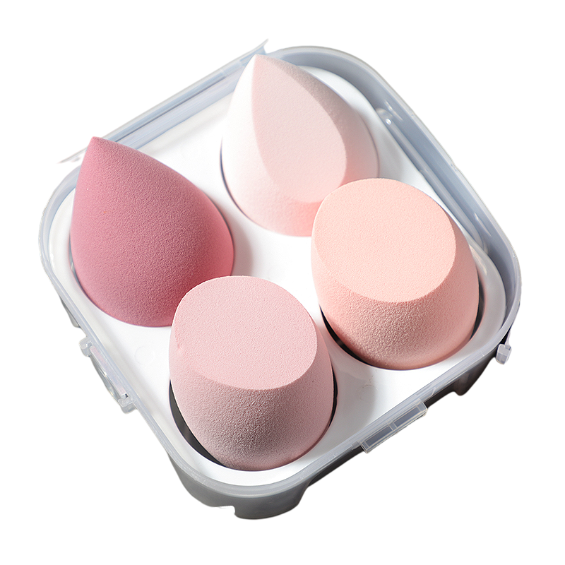 美肤语蘑菇头粉扑2个装肤色mf8790美妆蛋化妆海绵彩妆蛋不吃粉干湿
