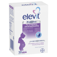 Elevit 爱乐维 妊娠及哺乳用益生菌胶囊 30粒 - 有效期至23年2月