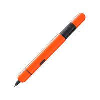 LAMY 凌美 Pico口袋系列 按动圆珠笔 橙色 0.7mm 单支装