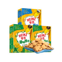 88VIP：Heinz 亨氏 儿童磨牙棒卡通饼干 海洋+森林动物80g*3盒