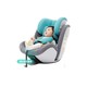 kub 可优比 儿童安全座椅汽车用0-12岁婴儿宝宝新生儿可躺旋转坐椅车载 蒂芙绿