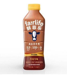 Fairlife 鲜菲乐 高倍营养奶巧克力味PET瓶 710ml