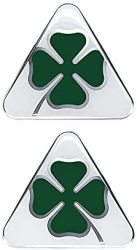 alfaromeo阿尔法罗密欧21841官方认证四叶草车标树脂软胶材质