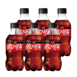 Coca-Cola 可口可乐 零度可口可乐300ml*6瓶装（新老包装随机发货）