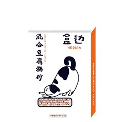HEBIAN 盒边 豆腐混合猫砂 2.5kg*4