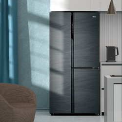 Haier 海尔 500升对开门超薄双系统一级变频智控冰箱